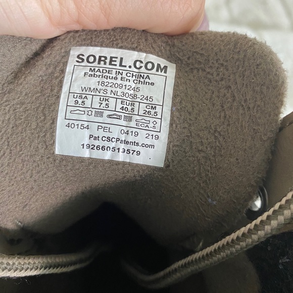 Sorel Slimpack II Lace Winter Brown Boot - Picture 9 of 9